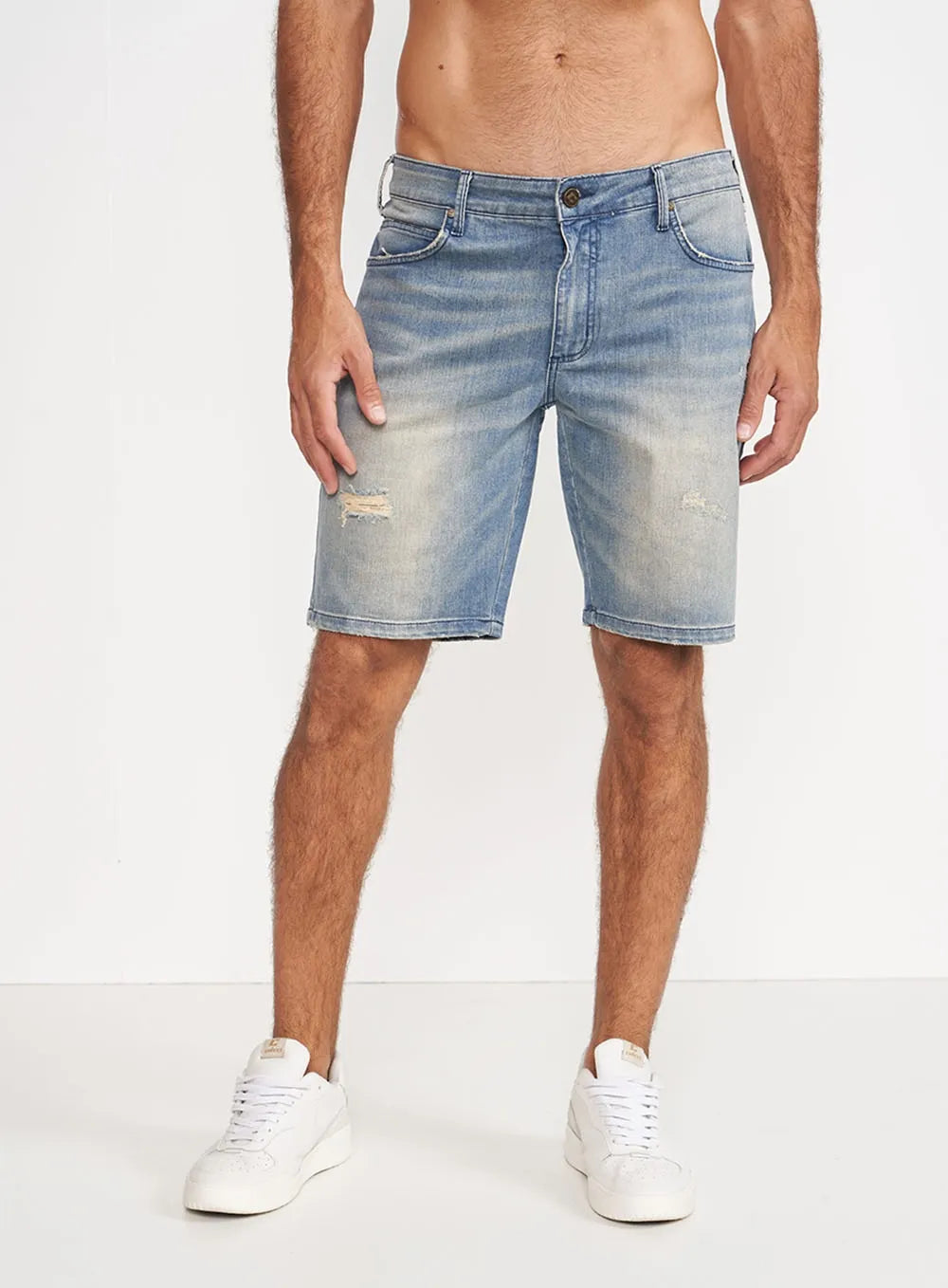 Bermuda Indigo Jeans Davi Masculina colcci